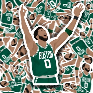Jason Tatum Boston Basketball Vinyl Sticker
