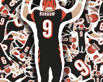 Joe Burrow Cincinnati Bengals NFL Sticker