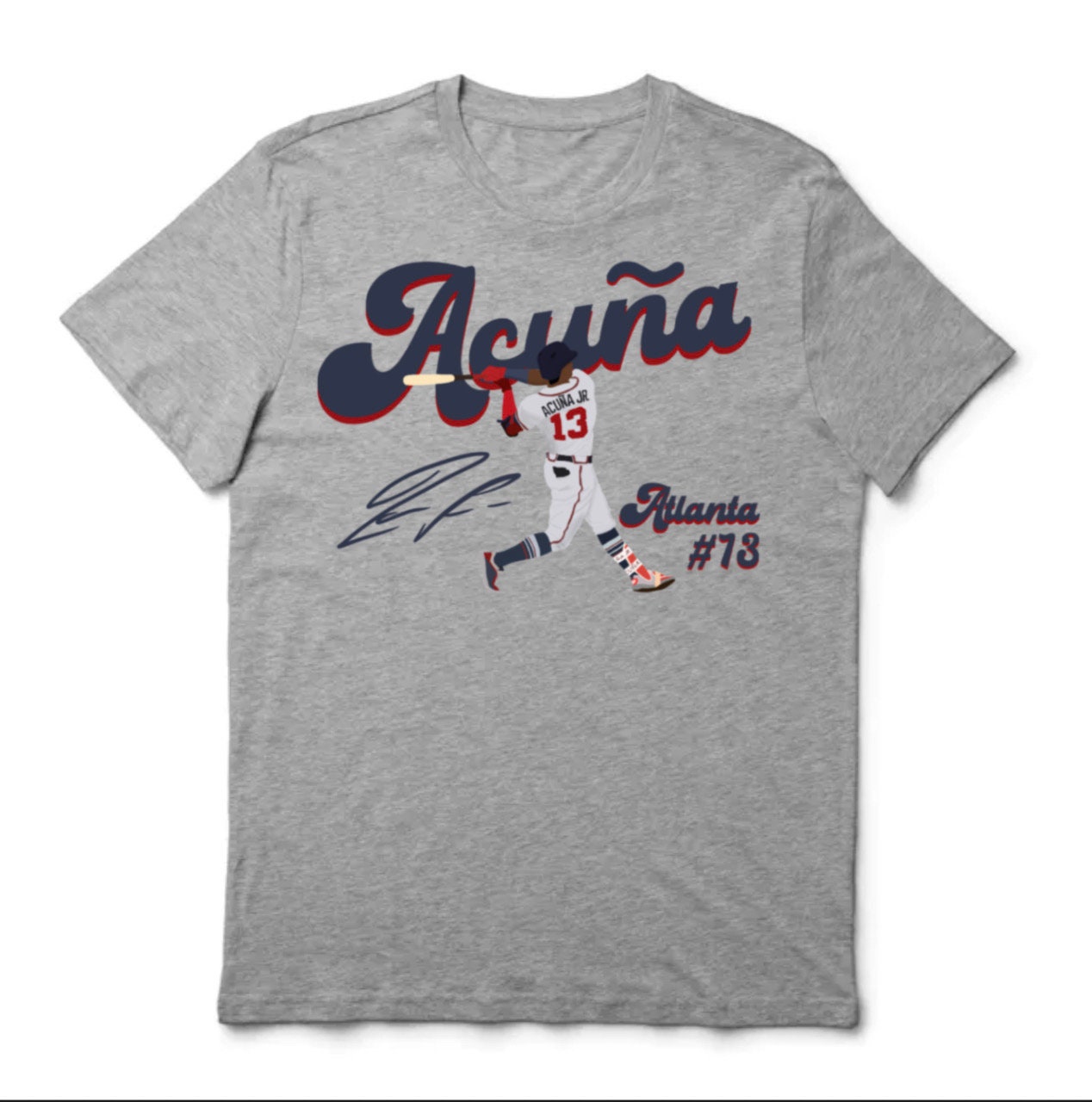 Ronald Acuna Jr. Atlanta Baseball Tee Shirt 