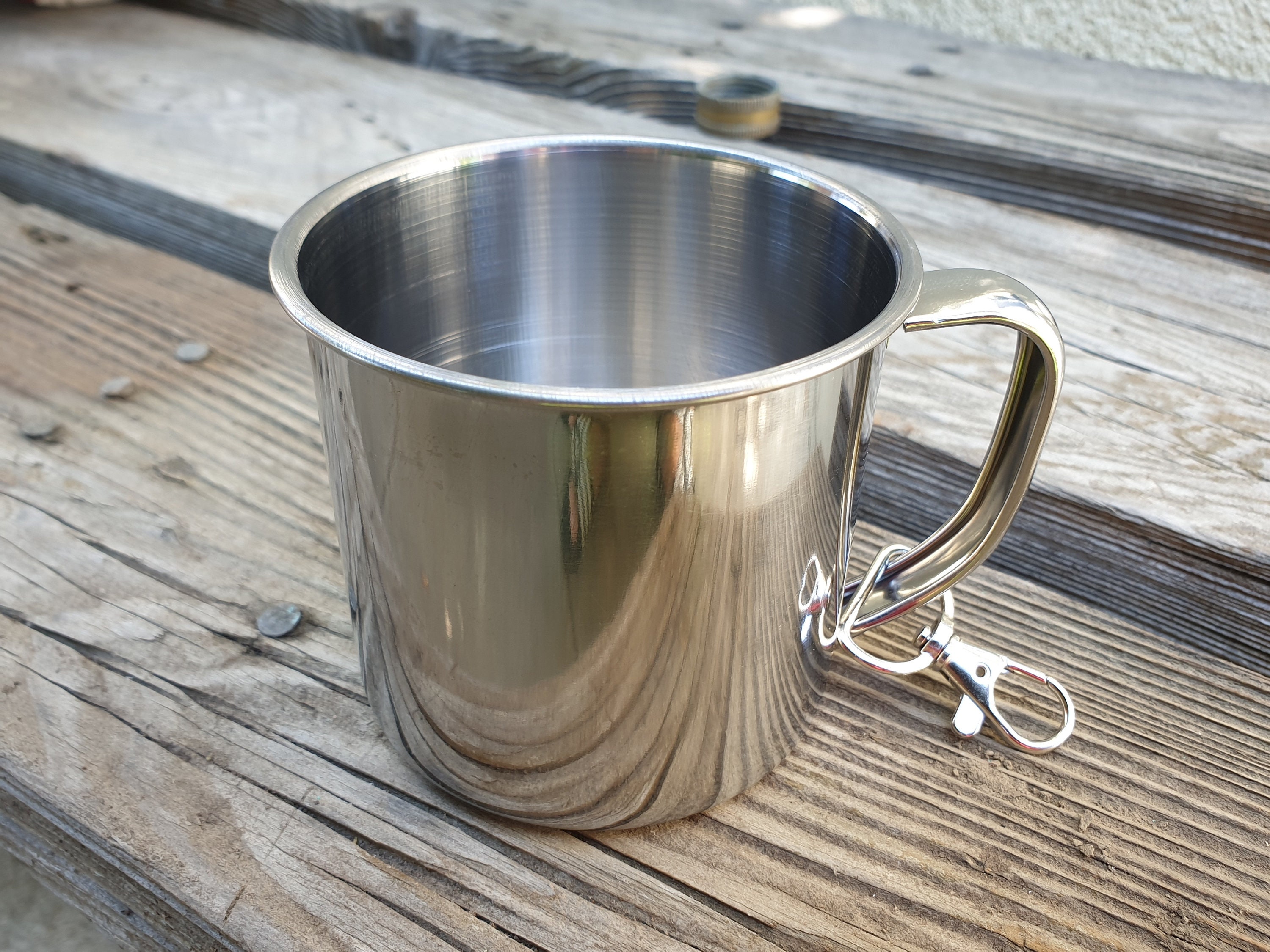 Stainless Steel Camping and Traveling Mug Etsy