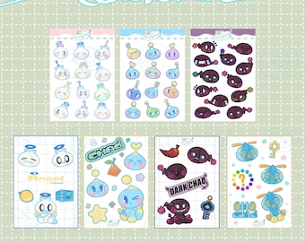 Chao Stickers Sheets | Sonic the hedgehog, Planners, Journaling