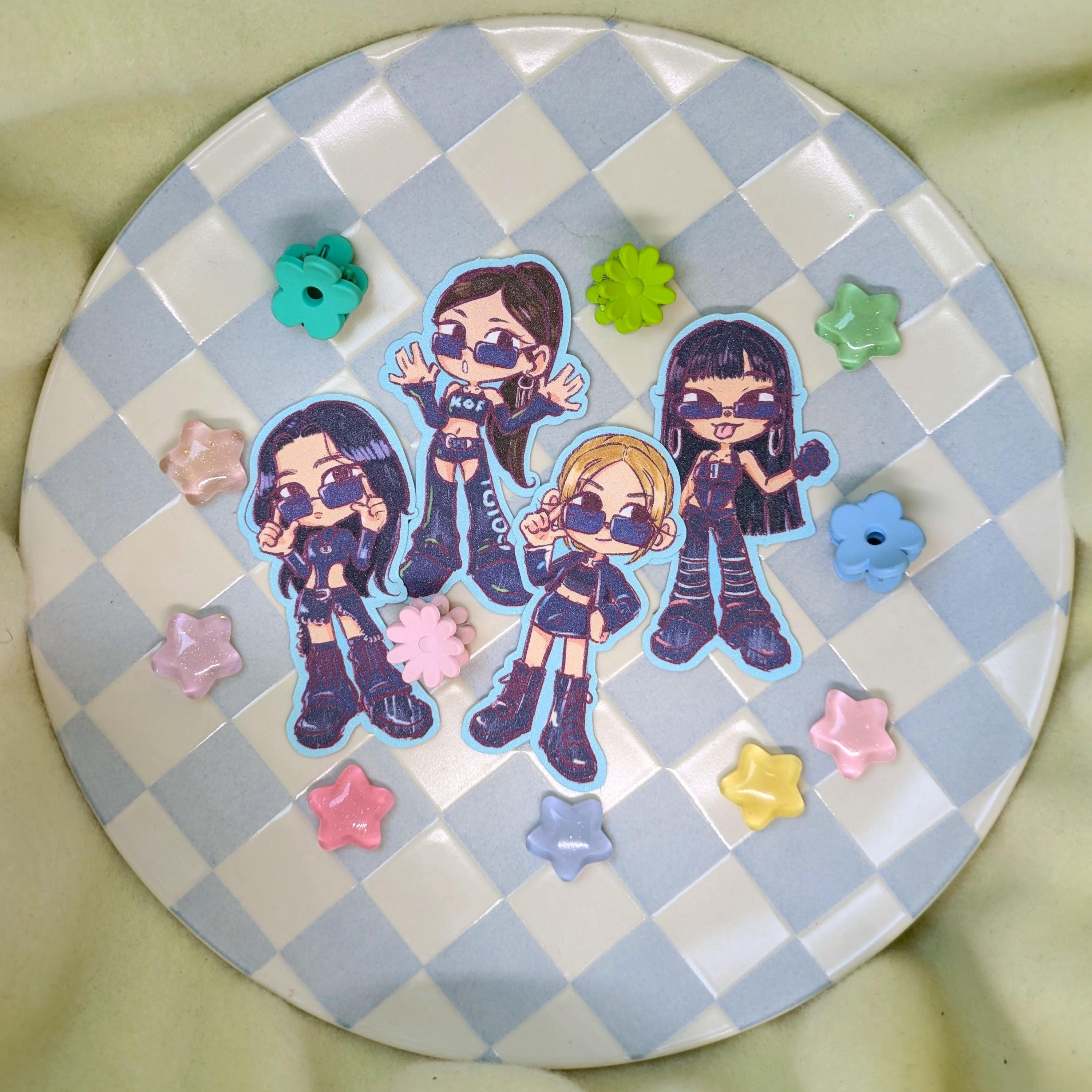 Idol Stickers | Katseye & Twice | for Scrapbooks, Planner Deco