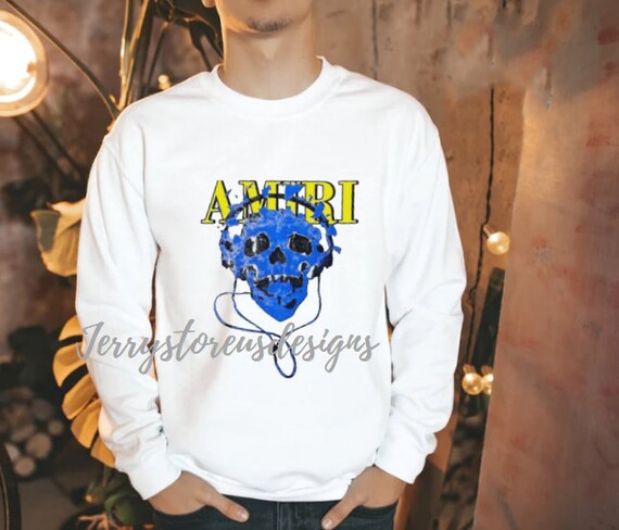 T-shirt Amiri Sweatshirt Hoodie | Etsy 