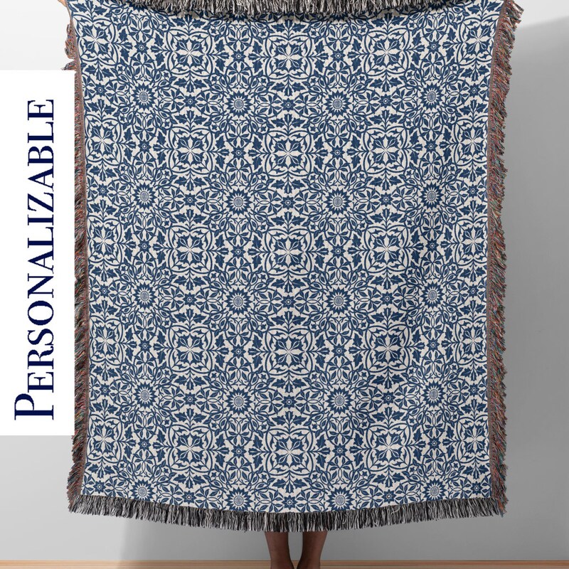 Image showcasing Woven Throw Blanket - Etsy
