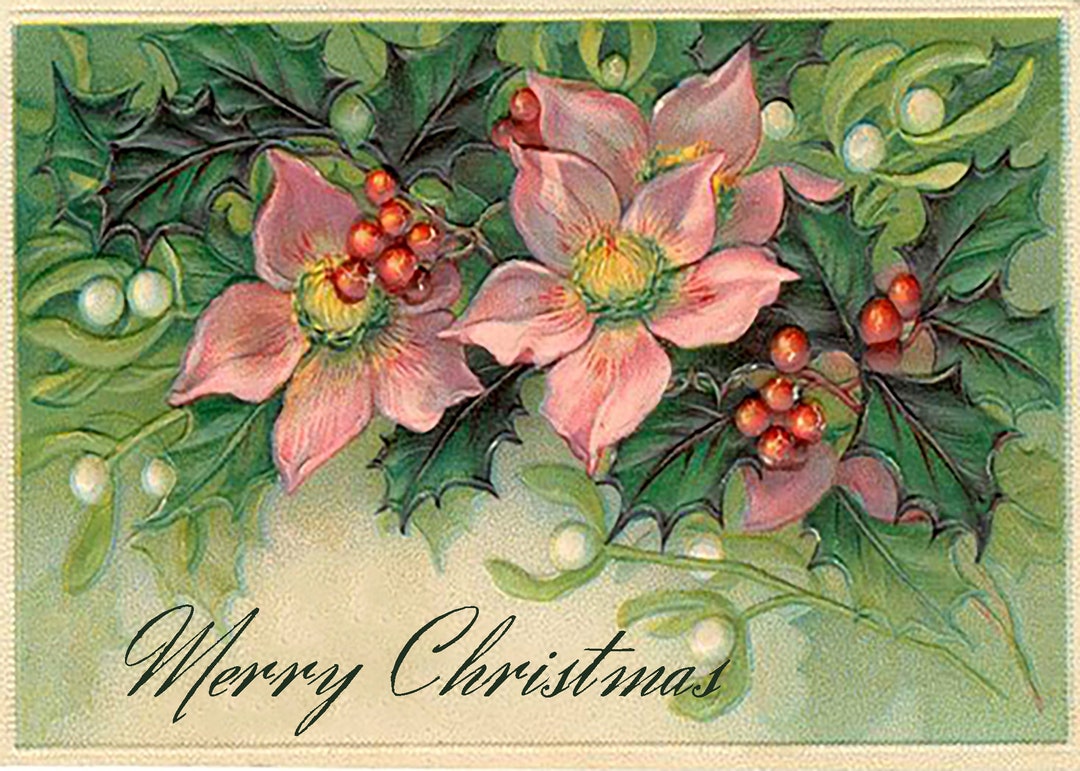 Vintage Style Boxed Christmas Cards 