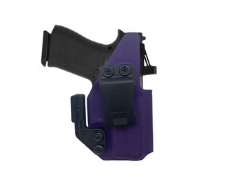 Fits For SIG P365XL Fits RMR Purple Haze Double Sweat Guard With Mod Wing attachment Kydex IWB Concealment Holster