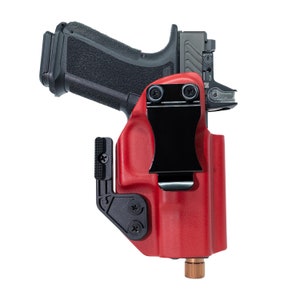 Fits For Springfield Hellcat RDP/ Osp Fits Rmr With Mod Wing attachment Kydex IWB Concealment Holster - Red