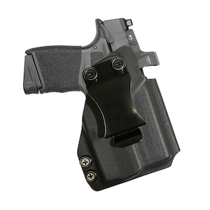 Fits For Springfield Hellcat RDP/ Osp With TLR6 Light Fits RMR 9MM With Kydex IWB Concealment Holster - Black