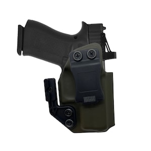 Fits For SA Hellcat Rdp/ Osp Fits Rmr OD Green With Mod Wing attachment Kydex IWB Concealment Holster