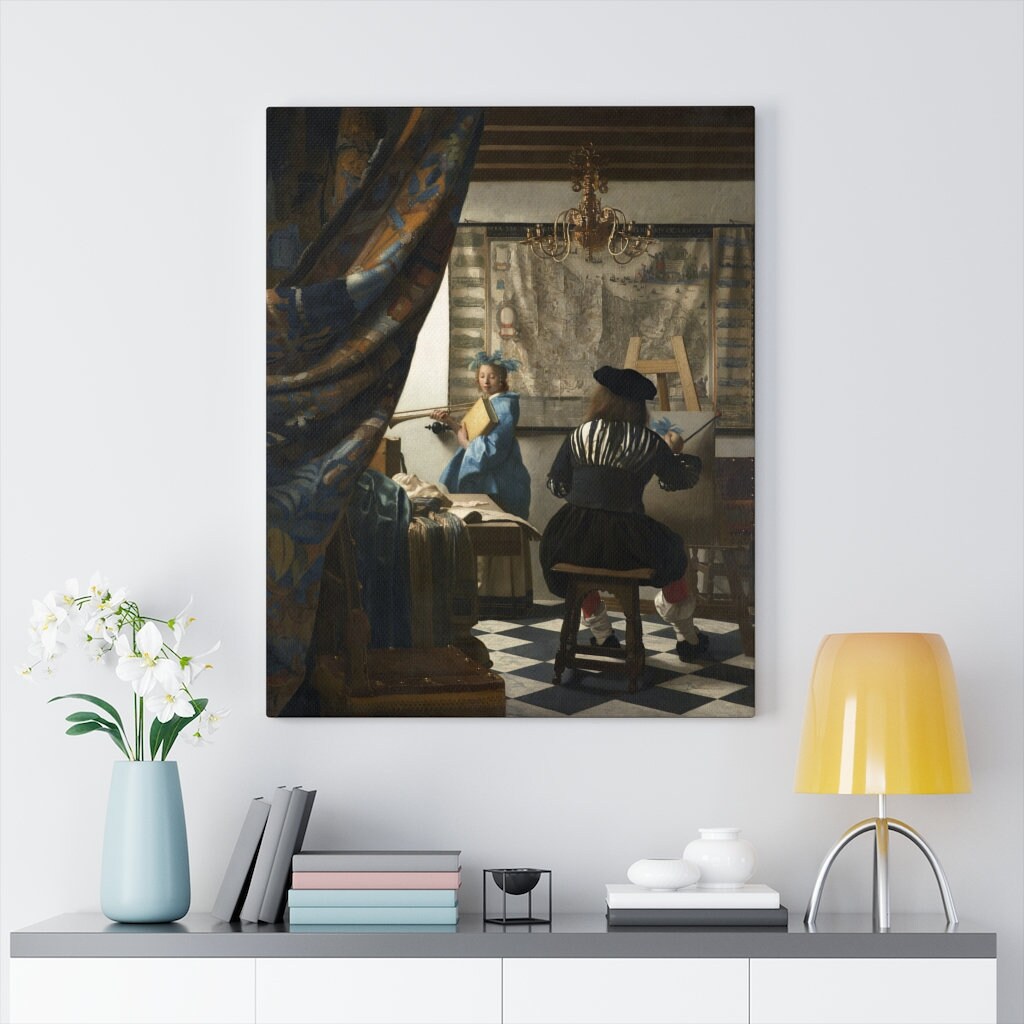 Johannes Vermeer's the Allegory of Painting ca. 1666 - Etsy Australia
