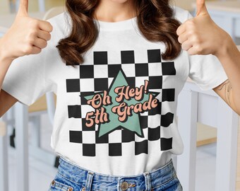 Fifth Grade Teacher Shirt | 5th Grade Teacher Tee | Teacher Appreciation Gifts | 5th Grade Teacher Gift | Back to School Shirt for Teacher