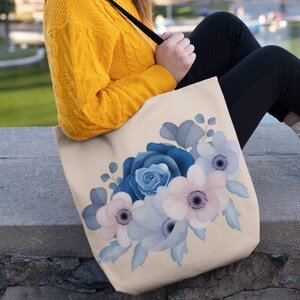Cottagecore Botanical Tote Bag | Botanical Flower Tote Bag | Botanical Tote | Cottagecore Gifts | Tote Bag Gift | Botanical Flowers