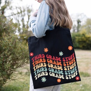 3. Klasse LehrerTasche | Lehrer-Dankesgeschenk | Geschenk für 3. Klasse Lehrer | Tasche für Lehrer der dritten Klasse | Studenten Lehrer Geschenk