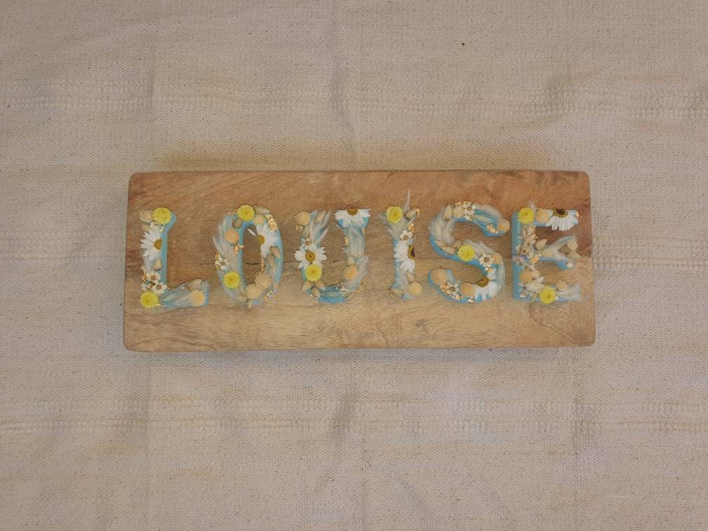 Prénom Fleurs Séchées