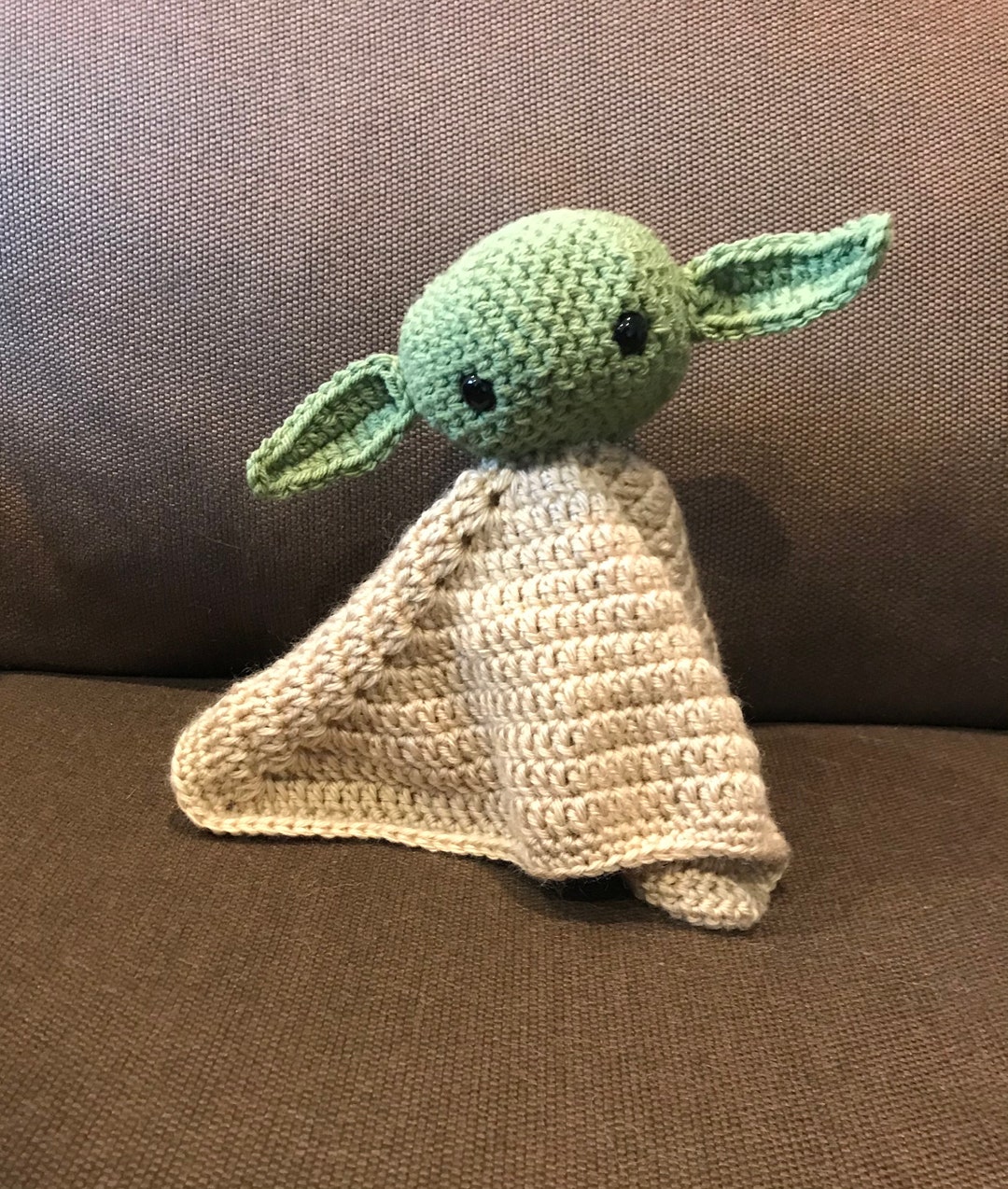 Lovey Baby Yoda Baby Yoda Lovey Security Blanket the Etsy