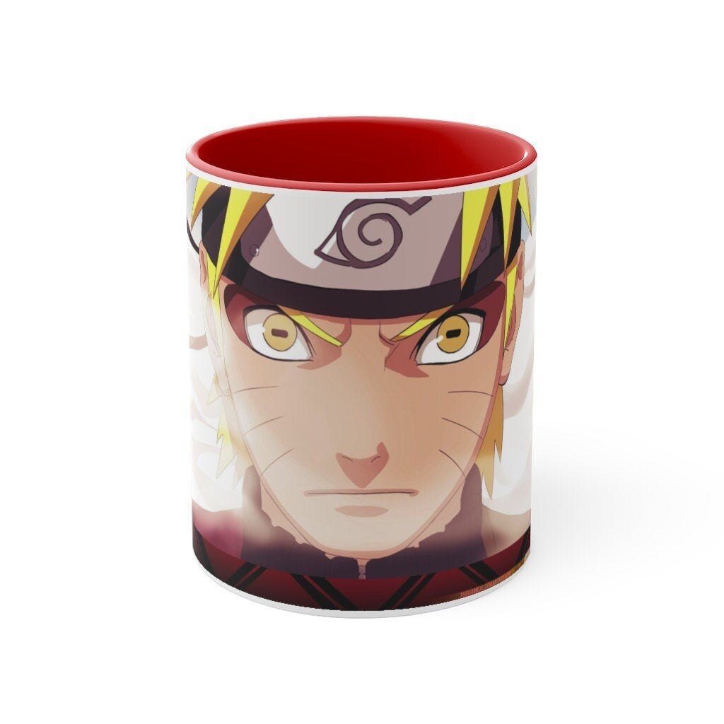 naruto ceramic travel mug