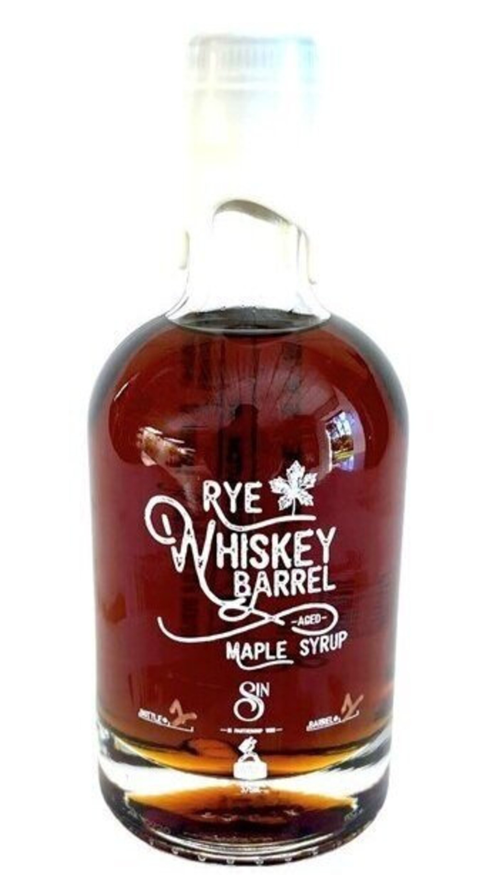 Rye Whiskey Barrel Aged Maple Syrup Etsy