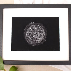 Art personnalisé d'échographie de blastocyste d'embryon ou art d'échographie | Souvenir de grossesse, art pour bébé héritage, décoration de chambre d'enfant, art scanné pour bébé, art de FIV