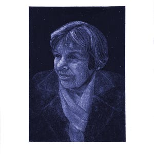 Portrait personnalisé à partir d'une photo | Portrait de famille, cadeau commémoratif pour papa et maman, cadeau perte de grand-mère, cadeau de deuil