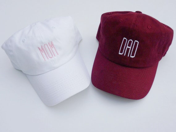 Mom and Dad Hats Pregnancy Announcement 