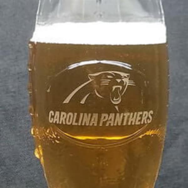 Glass Football Tumbler/Beer Tumbler