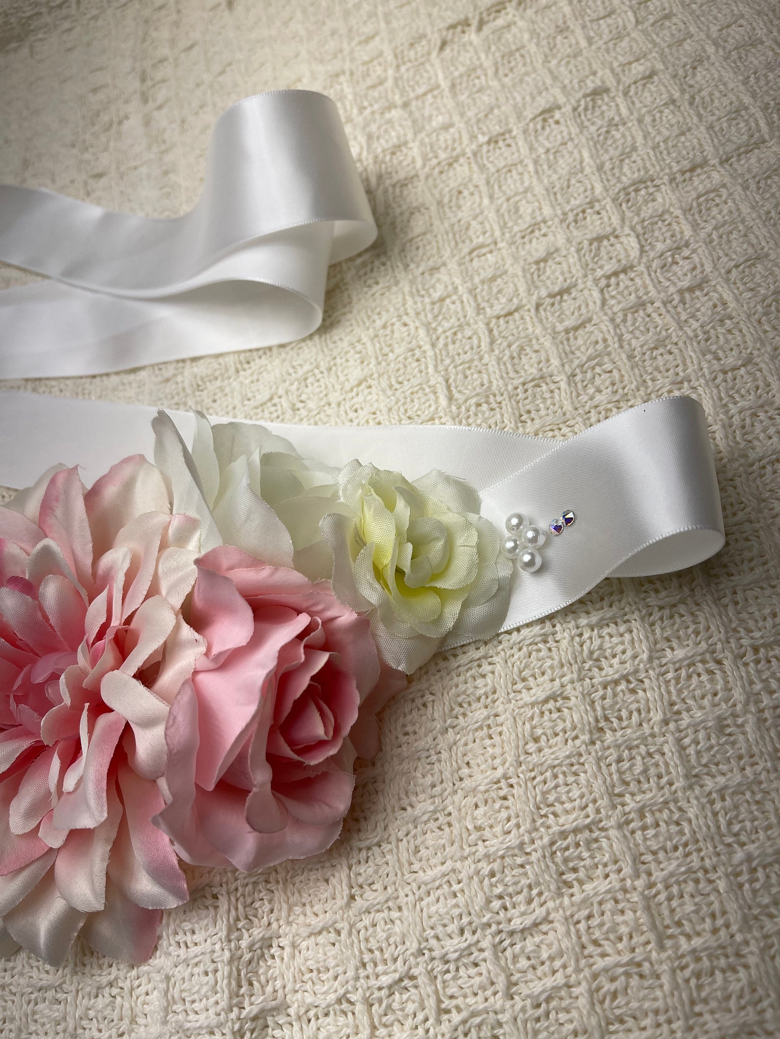 Maternity belt baby shower belt Etsy