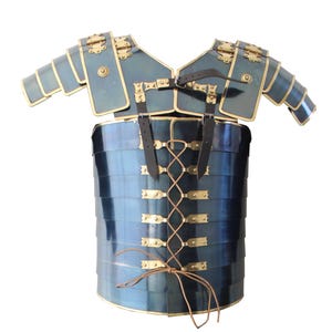 Nautical Replica Romeinse Lorica Segmentata Body Armor - 18 Gauge Staal