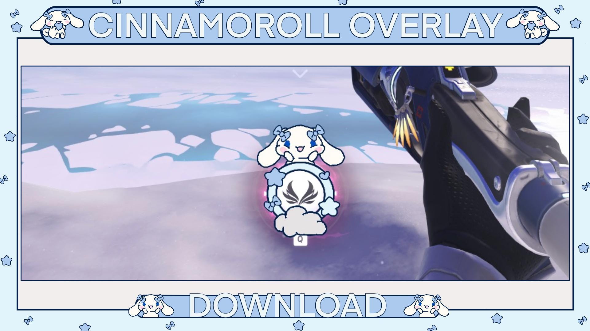 Cinnachan Overwatch Overlay for Twitch | Cute Cinnachan | Cinnachan HUD