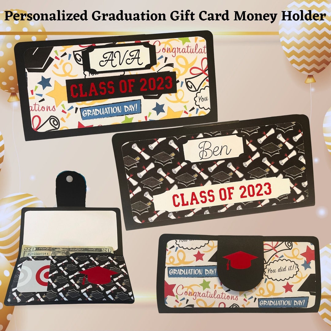 Graduation Gift Card Money Holder - Etsy