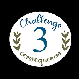 Challenge 3 * CONSEQUENCES * Sticker