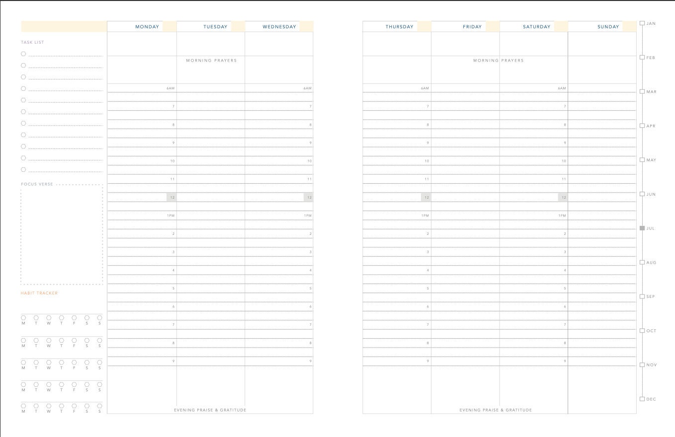 Strand Schedule Examples CC Challenge Planner Pages, 6-strand Task List (PDF Download). BONUS ...