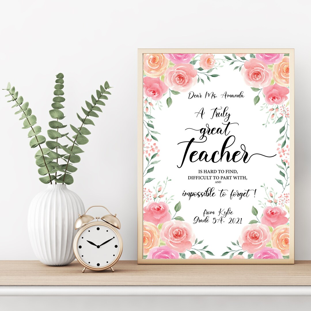 Teacher Gift, Great as Personalized Thank You Gifts - School Office ...
