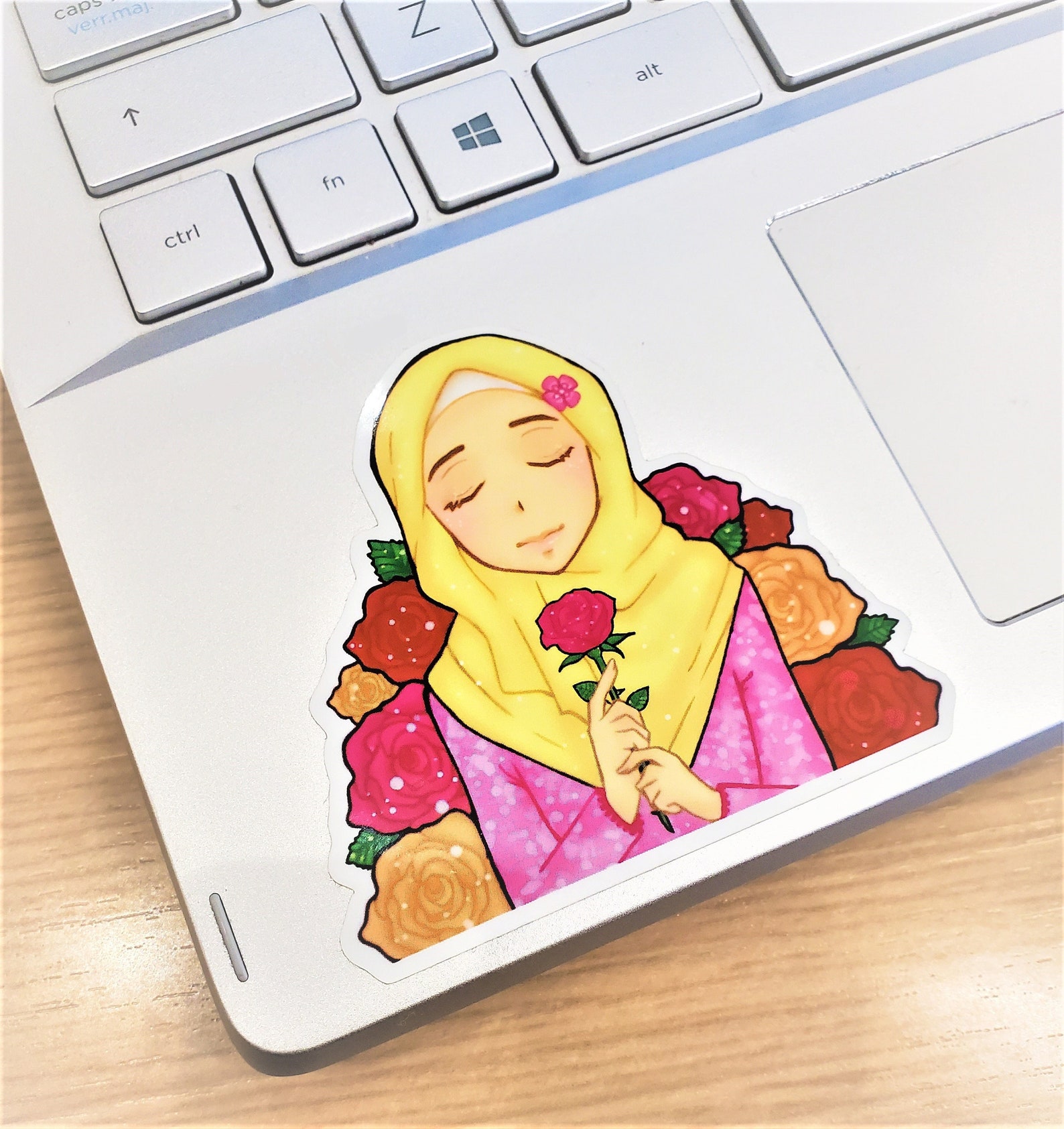 Sticker Muslimah Hijabi Sticker | Cute Hijabi Sticker| Muslimah | Islam| Islamic Sticker ...