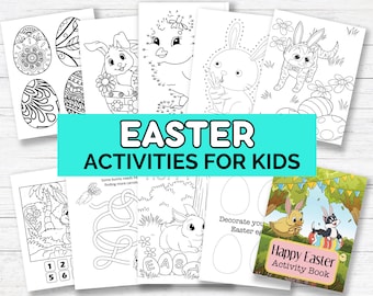Easter Activities for Kids, Easter Games,  Easter Activities Printable, Easter Coloring Pages, Kids Activities Printable