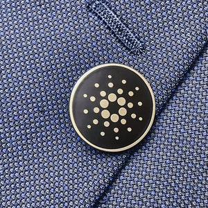 Crypto Pin ADA Cardano Logo Pin | Crypto Enamel Pin Badge