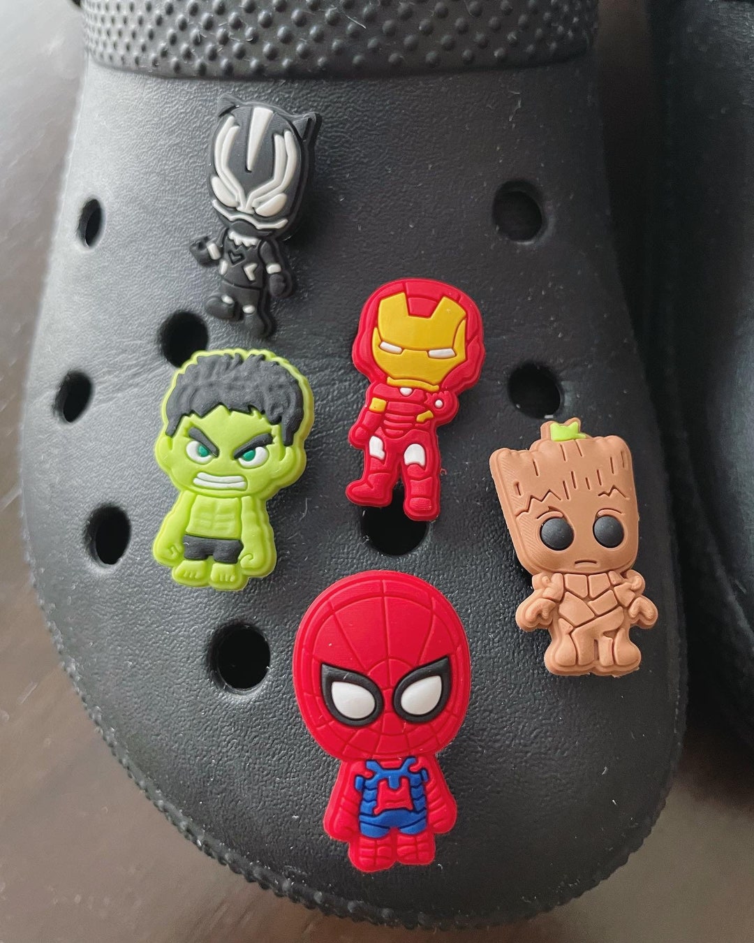 Shoe Charms. Croc Charms. Character Charms. Jibbitz. Marvel 