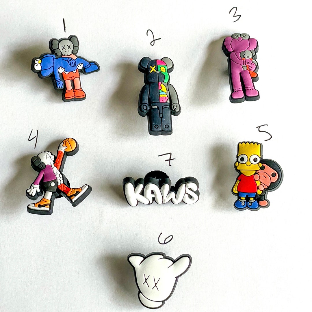 Kaws Croc Charm Jibbitz Hype Charms Beast Charms Etsy
