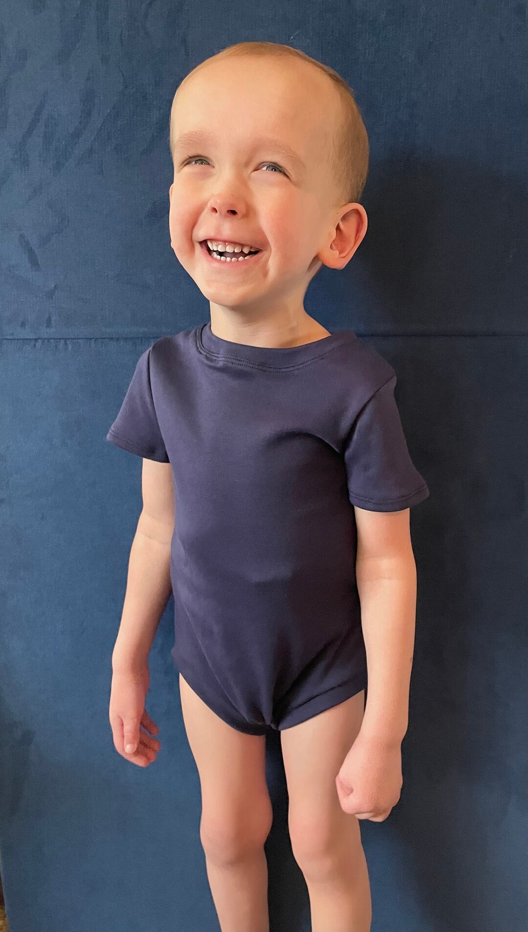 Navy Bodysuit onesie Bodysuit Large Onesie Extended Sizing Onesie Sizes