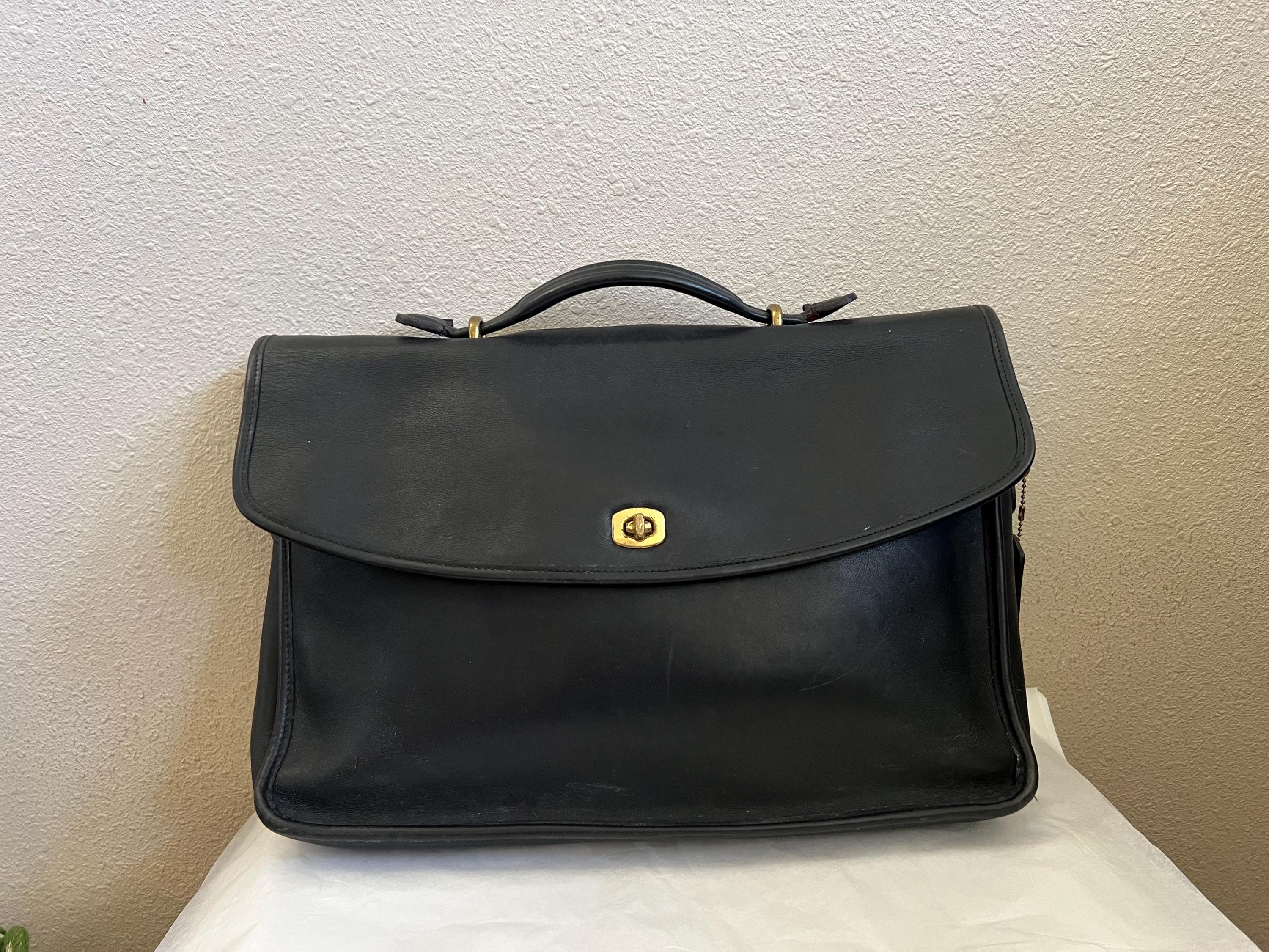 Coach Metropolitan Briefcase - Etsy Canada