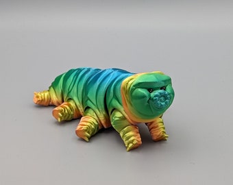 Mini Bärtierchen Wasserbär Tardigrada Spring 3D Druck