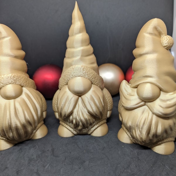 Gnom Wichtel Zwerg Heinzelmännchen Hausgeist Geschenk 3D Druck Figur Weihnachten