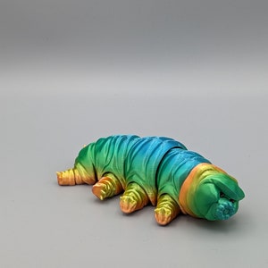 Mini Bärtierchen Wasserbär Tardigrada Spring 3D Druck Bild 3