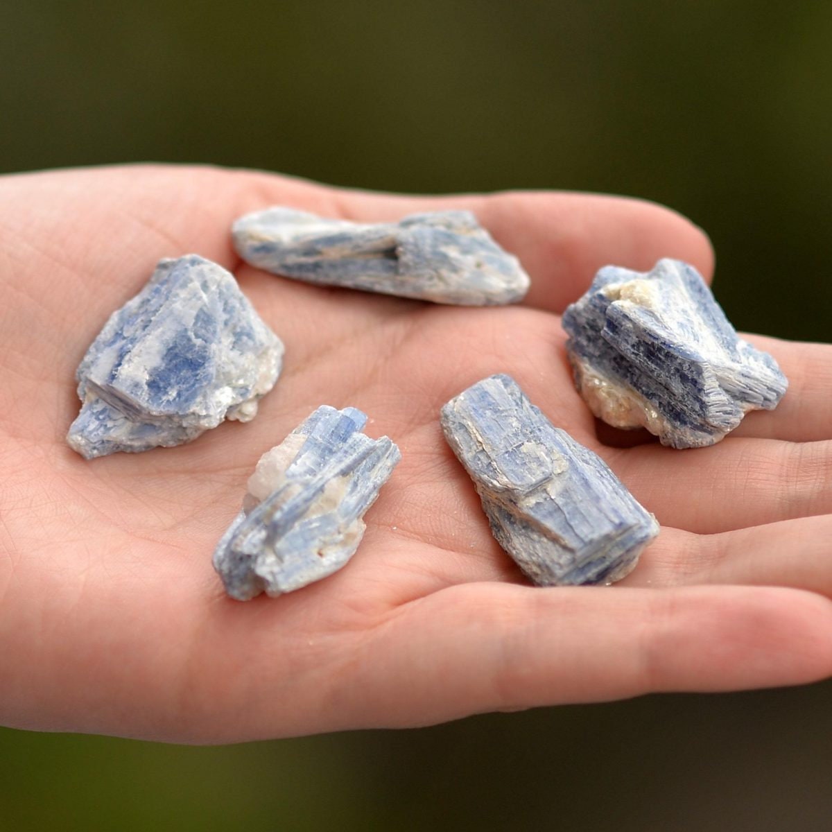 Blue Kyanite crystal confidence stone raw kyanite healing Etsy
