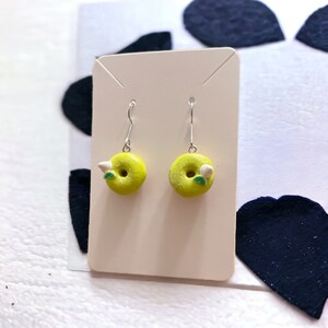 Key Lime Pie Donut Earring