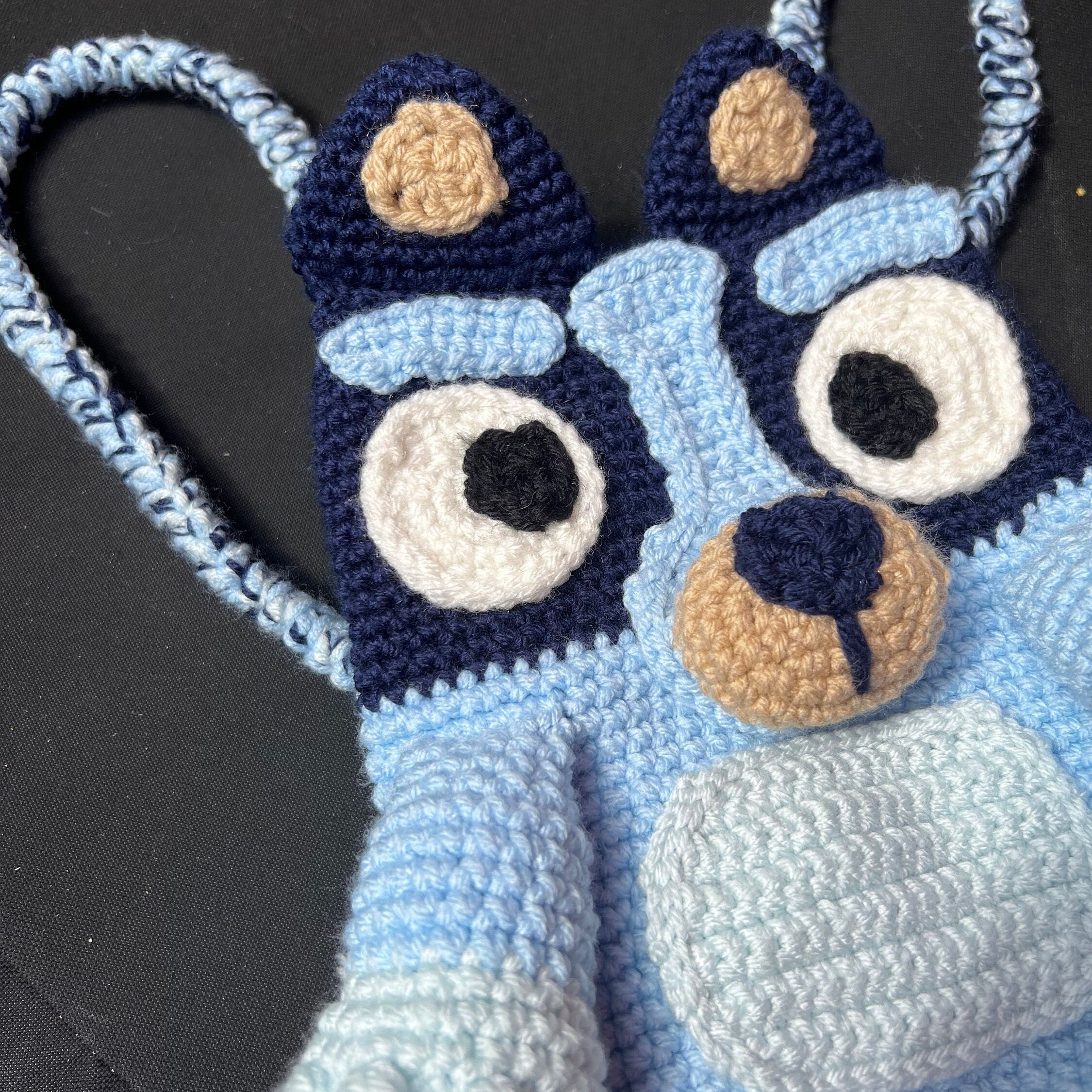 Bluey Crochet Pattern DIGITAL PATTERN Puppy Dog Backpack Etsy