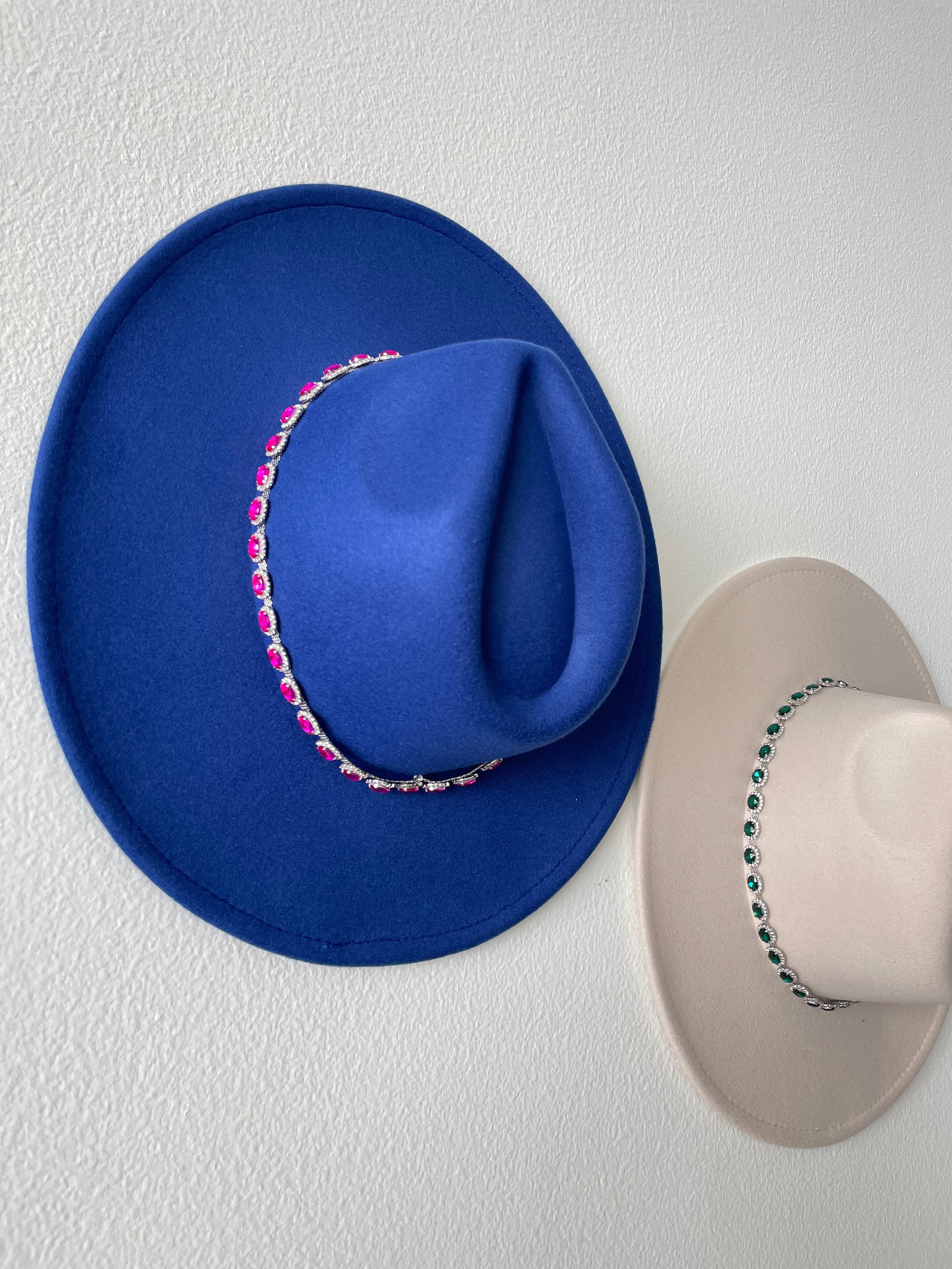 Klassischer Fedora Hut Filz - Unisex 56-58.5cm Kopfumfang Kurze Krempe