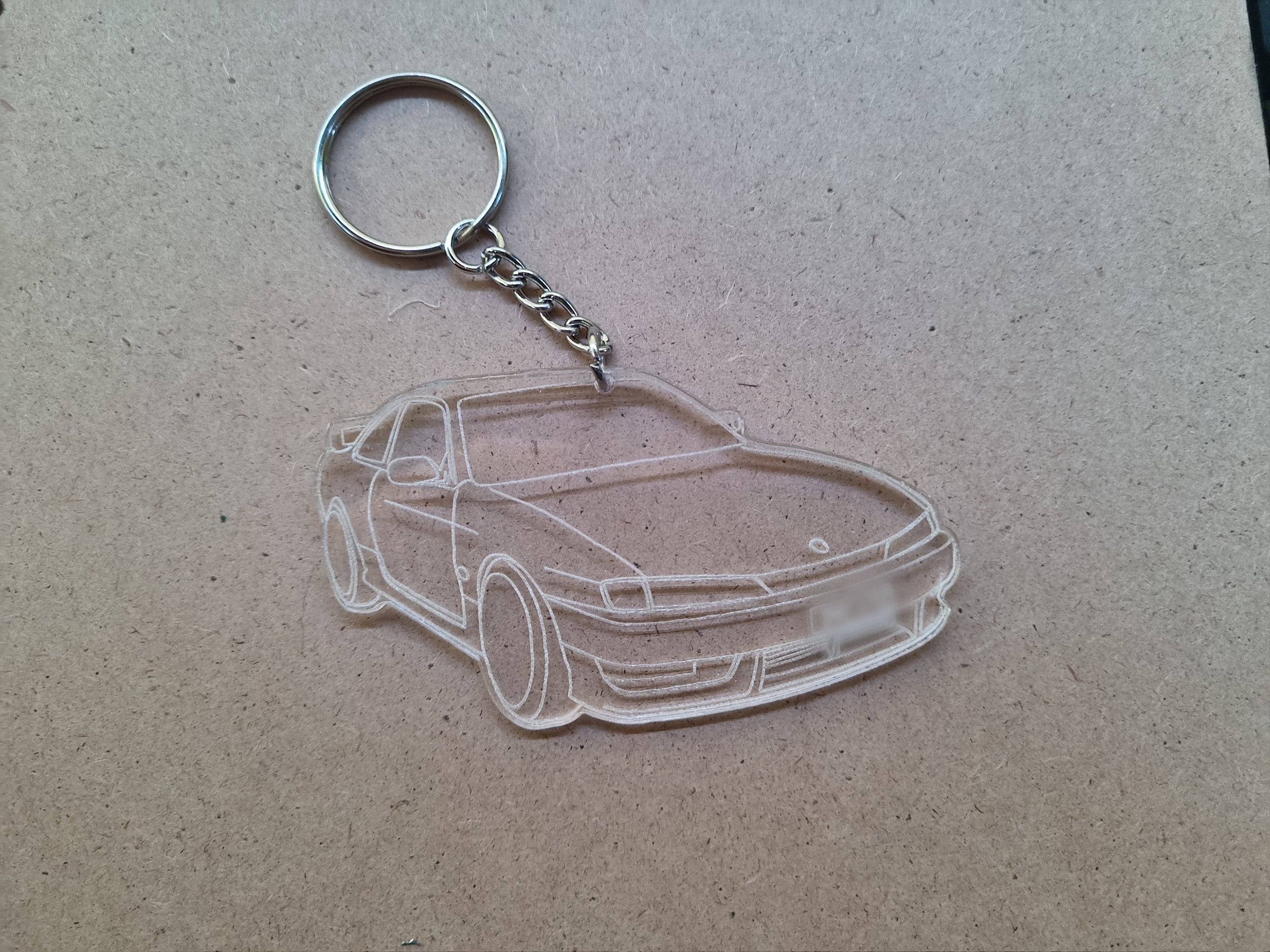 Custom Car Key Rings Acrylic Etsy