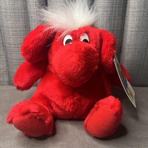VTG 1989 Kodak Kolorkins Toys Flash Red Stuffed Animal Plush Toy