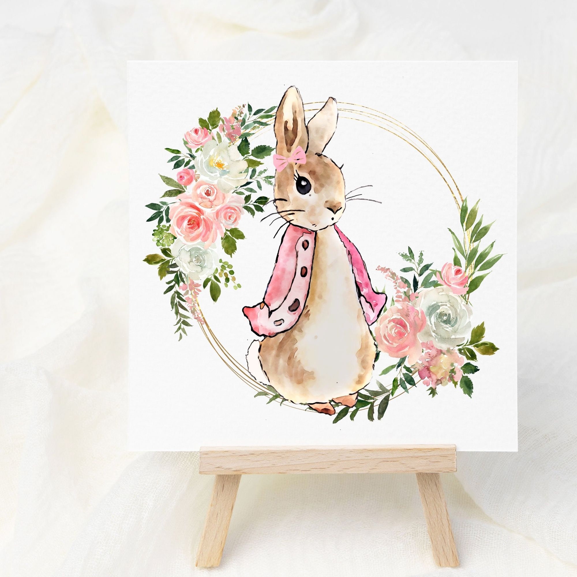 Details about   Flopsy 1st 2nd 3rd 4th 5th Childrens Peter Rabbit Birthday Card/Easel Decor 