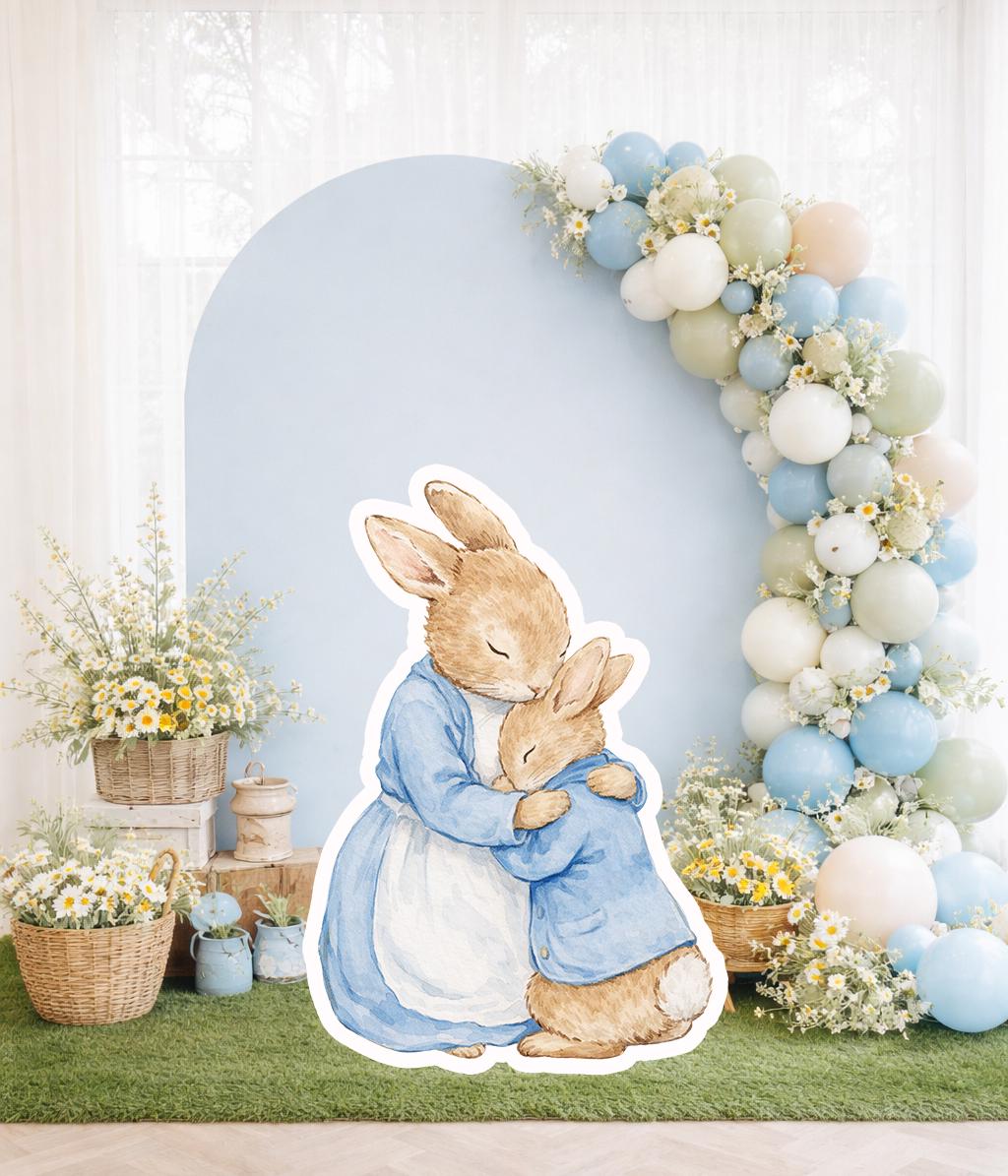 Peter Rabbit Clipart, Watercolor Bunny in Blue Jacket, Beatrix Potter ...